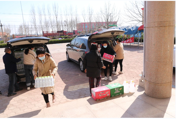 捐贈(zèng)抗疫物品