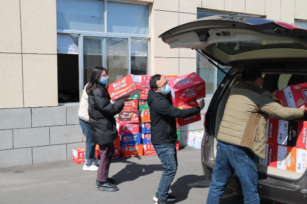 捐贈(zèng)抗疫物品