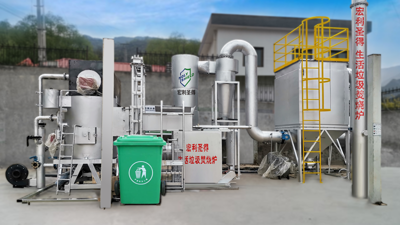 聽說用這款高溫?zé)峤鈿饣O(shè)備，能實(shí)現(xiàn)生活垃圾無害化處理